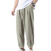 JEsilunmaMY Men's Lightweight Joggers Pants Solid Casual Loose Straight Leg Sweatpants Athletic Slacks for Workout Running (Green,3X-Large)