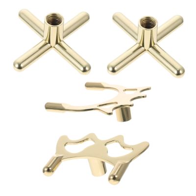 BESPORTBLE 4pcs Billiards Cue Bridge Stick Hanger Portable Pool Cue Bridge for Snooker Rack