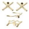 BESPORTBLE 4pcs Billiards Cue Bridge Stick Hanger Portable Pool Cue Bridge for Snooker Rack view 1