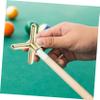 BESPORTBLE 4pcs Billiards Cue Bridge Stick Hanger Portable Pool Cue Bridge for Snooker Rack view 2
