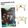 BESPORTBLE 4pcs Billiards Cue Bridge Stick Hanger Portable Pool Cue Bridge for Snooker Rack view 3
