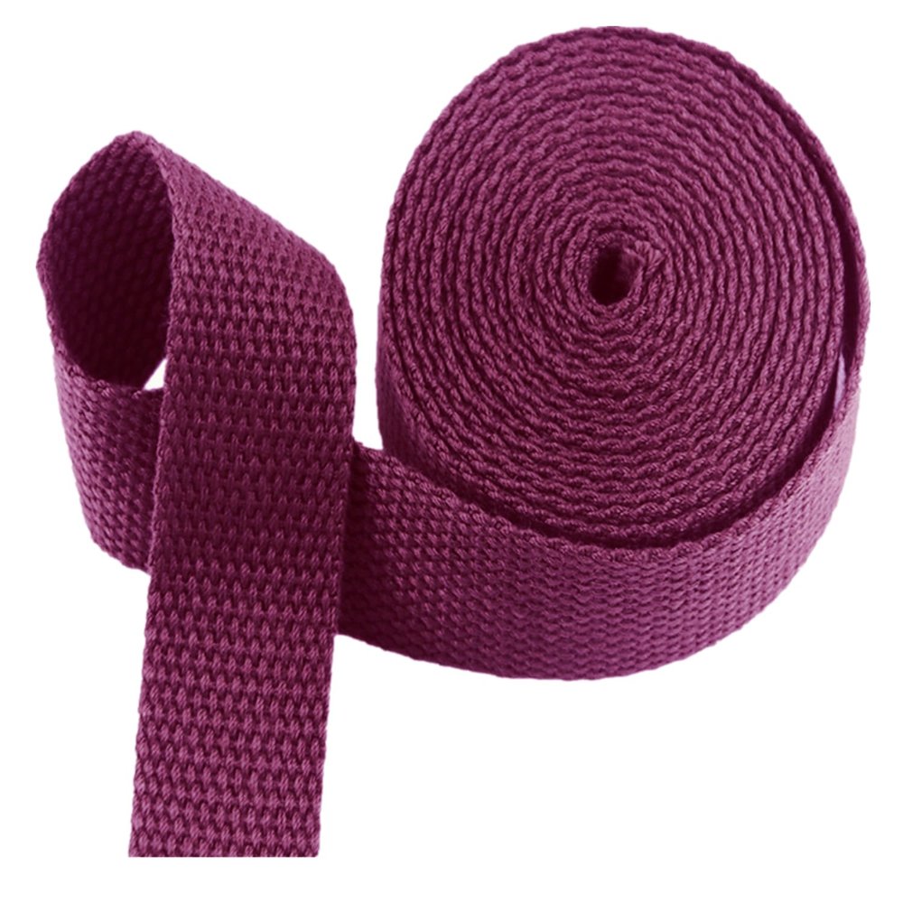 YunYunStrap 2 Inch Cotton Webbing Strap for Bags Handles Rucksack Backpacks Luggage Cargo Strapping Arts and Crafts - 10 Yards/roll