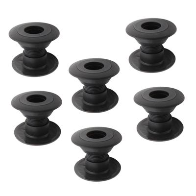 BESPORTBLE Foosball Replacement Handles 6pcs Plastic Foosball Parts Universal Fitment