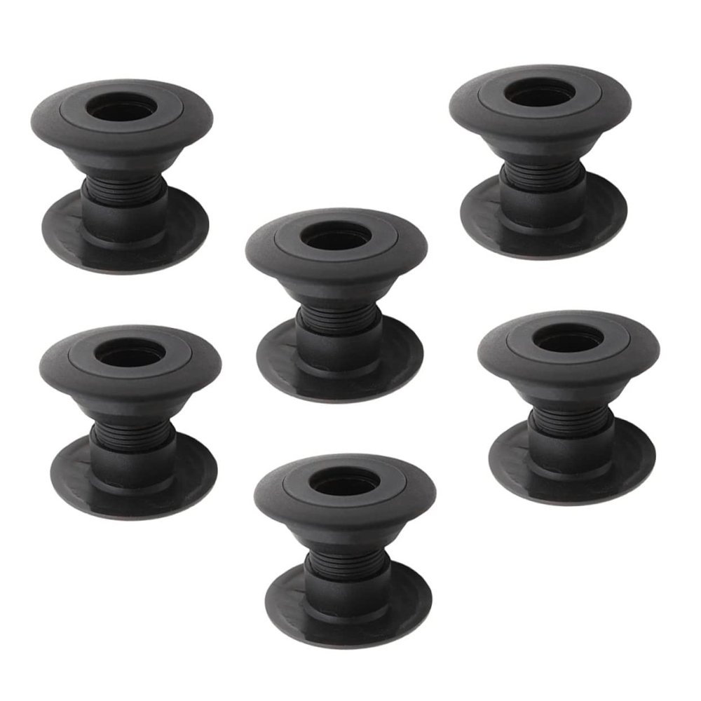 BESPORTBLE Foosball Replacement Handles 6pcs Plastic Foosball Parts Universal Fitment