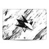 Head Case Designs Officially Licensed NHL Marble San Jose Sharks Vinyl Sticker Skin Decal Cover Compatible with MacBook Pro 13.3" A1708 view 2