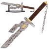 22''lnverted Spear of Heaven Sword Metal 1:1 Replica Sword Not Sharp, Equipped with Display Rack, Suitable for jjk Cosplay and Decoration view 1