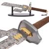 22''lnverted Spear of Heaven Sword Metal 1:1 Replica Sword Not Sharp, Equipped with Display Rack, Suitable for jjk Cosplay and Decoration view 3