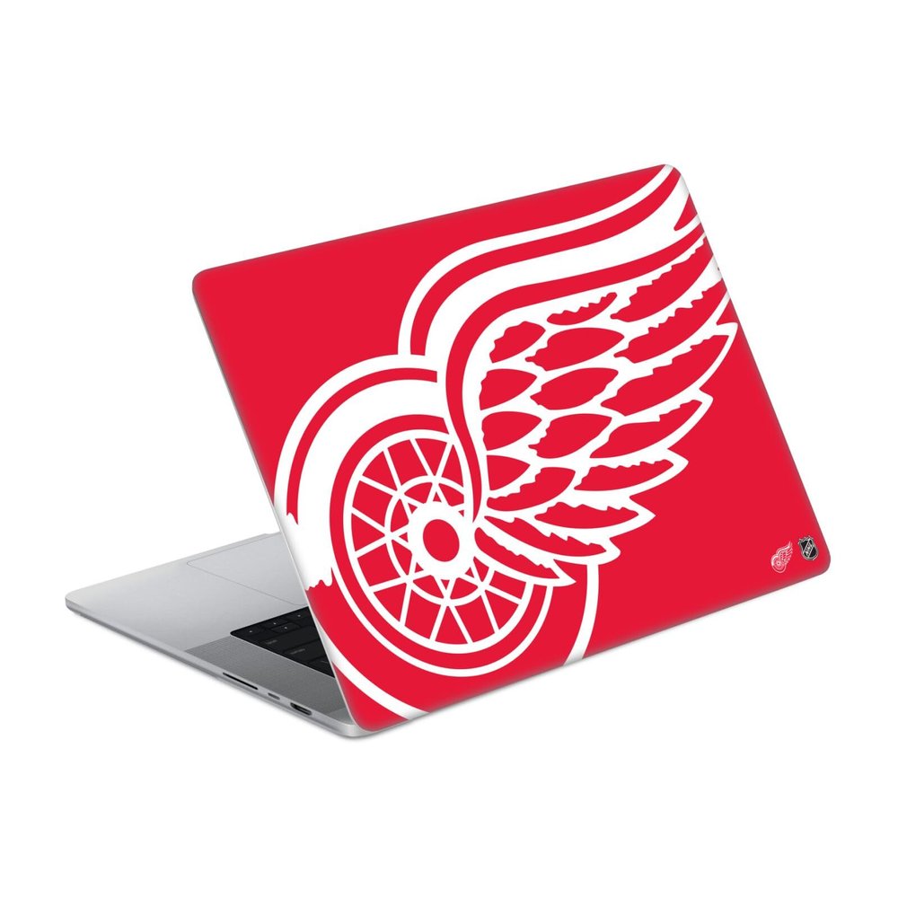 Head Case Designs Officially Licensed NHL Oversized Detroit Red Wings Vinyl Sticker Skin Decal Cover Compatible with MacBook Pro 14" A2442