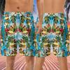 228CLOSET Hawaii Girl Men's Swim Trunks - Hula Dancer Hawaiian Shorts for Men, Men's Summer Bathing Shorts Set 25 Size S view 3