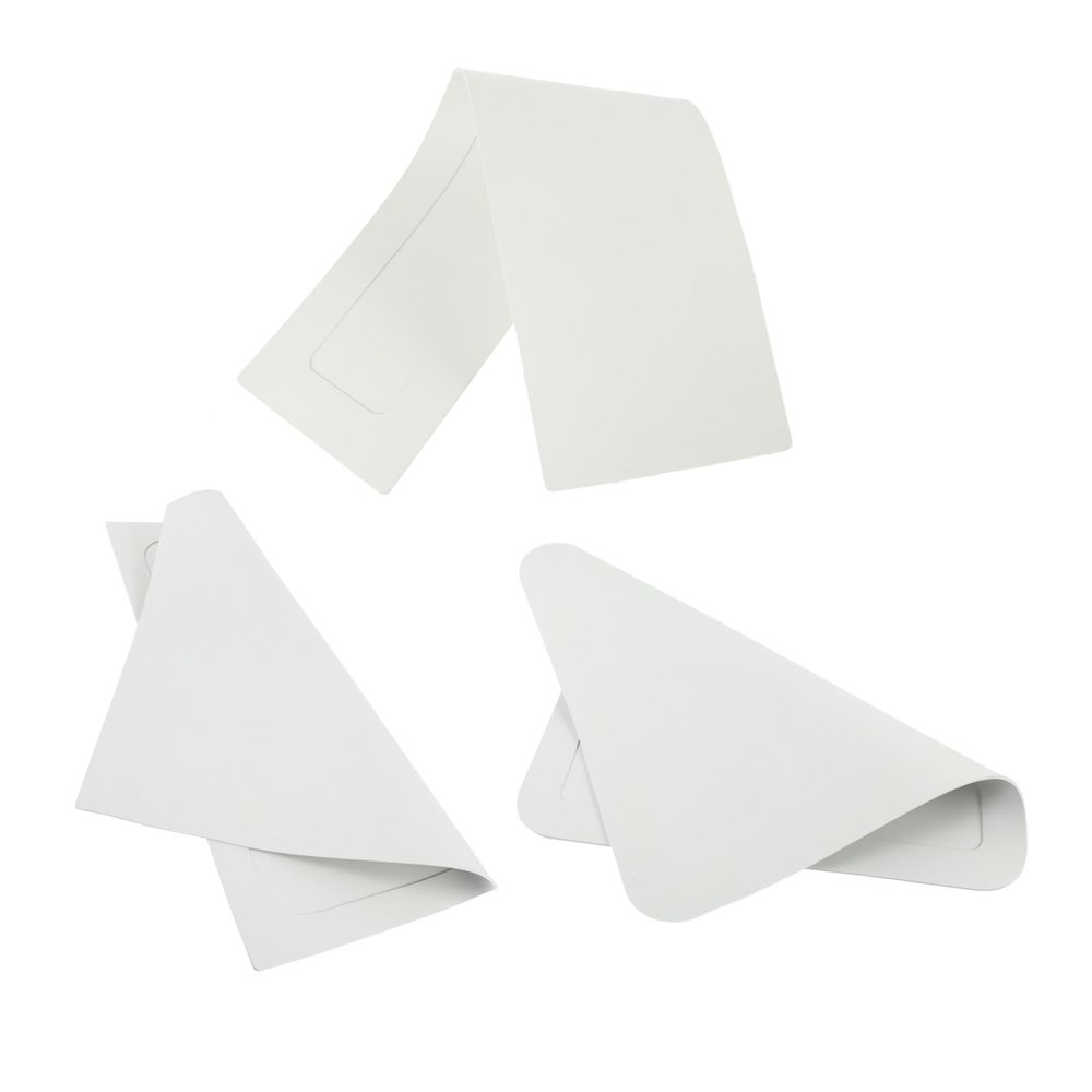 BESPORTBLE 5pcs Rubber Baseball Base Set Thrown Plate for Softball Kickball and Backyard Practice Design for Use