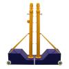 MENUBWPP Volleyball net Volleyball/Badminton Net 8 Height Adjustments Backyard Heavy Duty Badminton Set PU Silent Tire(Style4) view 1