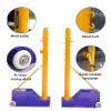 MENUBWPP Volleyball net Volleyball/Badminton Net 8 Height Adjustments Backyard Heavy Duty Badminton Set PU Silent Tire(Style4) view 4