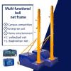 MENUBWPP Volleyball net Volleyball/Badminton Stand with Increase Stable Base,Portable Wheels Indoor & Outdoor Use Indoor Gym (Size : Style 6) view 2