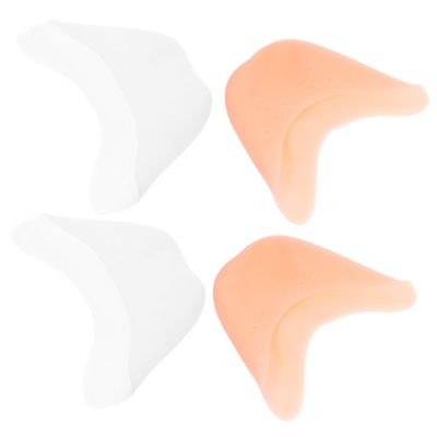 Breathable Toe Covers 2 Pairs Sebs White Comfortable Wear for