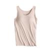Tank Tops for Women with Built in Bra, Dressy Casual Basic Camisole Stretchy Layer Camis with Shelf Bra Underwear view 1