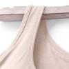 Tank Tops for Women with Built in Bra, Dressy Casual Basic Camisole Stretchy Layer Camis with Shelf Bra Underwear view 4