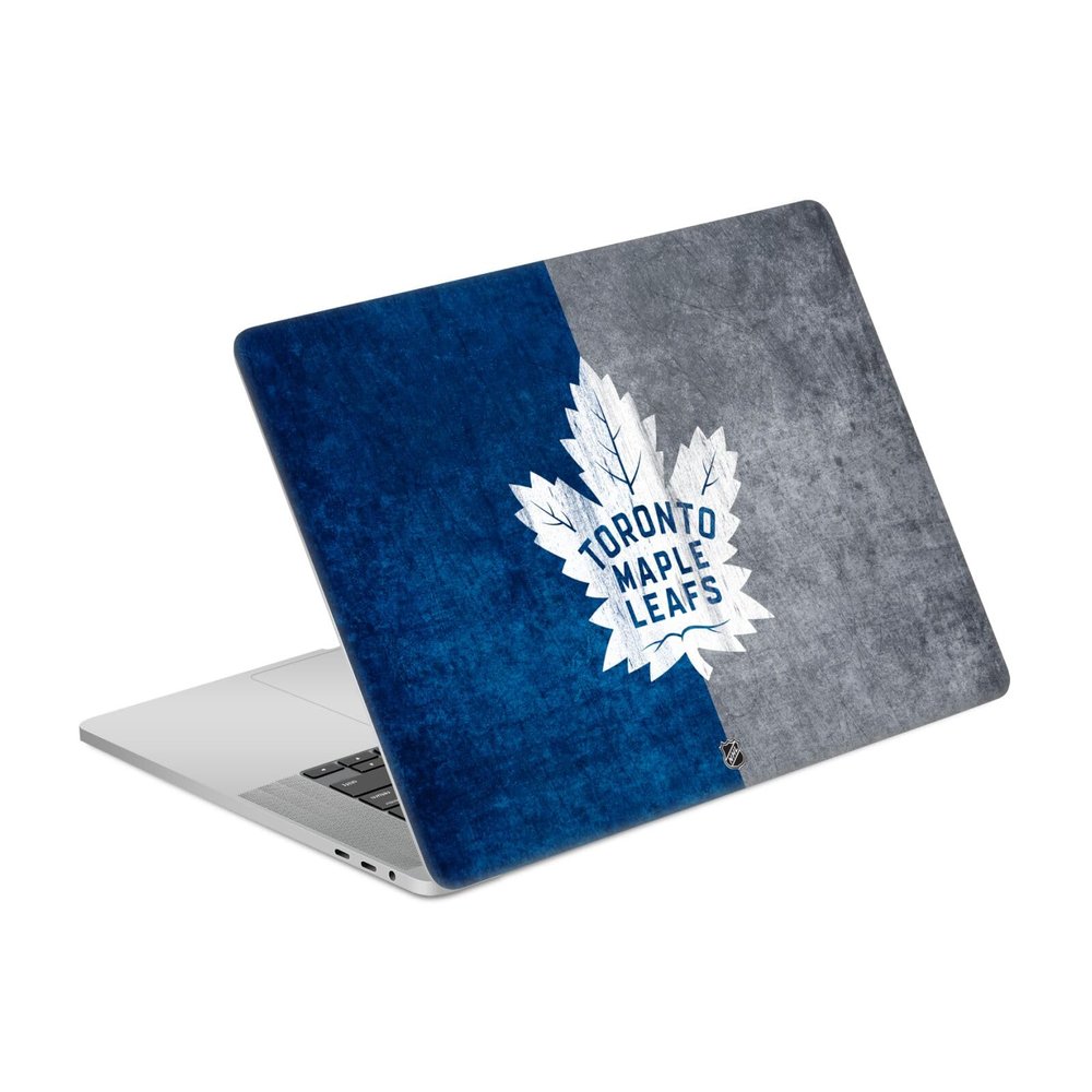 Head Case Designs Officially Licensed NHL Half Distressed Toronto Maple Leafs Vinyl Sticker Skin Decal Cover Compatible with MacBook Pro 16" A2141