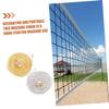 MUSISALY 4pcs Volleyball Net Measurement Chain Volleyball Net Chain Net Chain for Measure Volleyball Net Outdoor Volleyball Nets Measure Equipment Volleyball Nets Chains Measure Supplies view 3