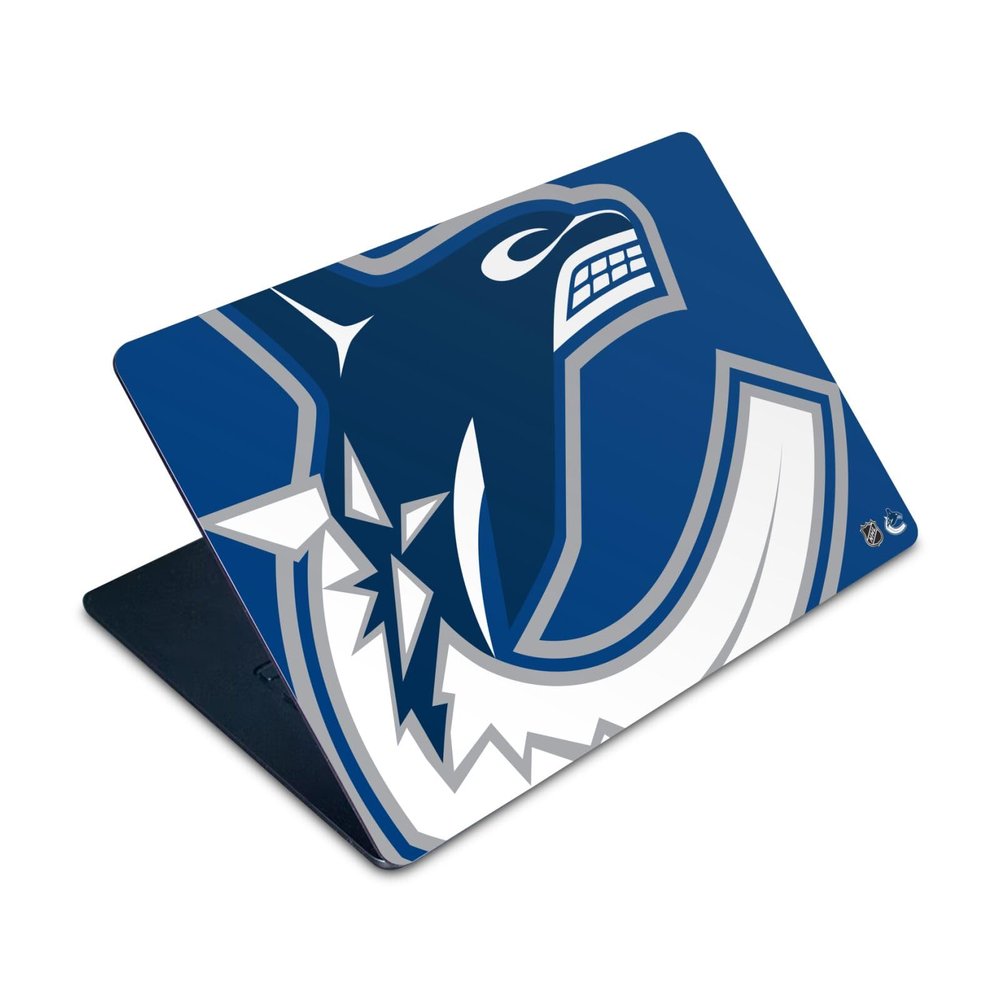 Head Case Designs Officially Licensed NHL Oversized Vancouver Canucks Vinyl Sticker Skin Decal Cover Compatible with Apple MacBook Air 15" M2 2023