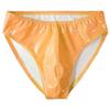 JEKE-DG Men's Metallic Elastic Bikini Swimsuit Low Waist Briefs Underwear Trunks Casual Underpants With Contour Pouch (Large,Yellow -1Pc) view 1