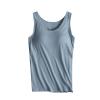 Tank Tops for Women with Built in Bra, Dressy Casual Basic Camisole Stretchy Layer Camis with Shelf Bra Underwear view 1