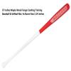 37 Inch /22 oz/Barrel 2.25 Fungo Maple Wood Baseball bat Excellent Control for Coaches & Larger Sweet spot & Additional Reach and Distance, Hitting Balls to outfielders by Naqqash Sports view 2