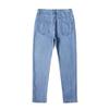 Men's Relaxed Fit Straight Leg Jeans Classic Distressed Cotton Jeans Pants Fashion Comfort Workwear Denim Pants (Light Blue,Small) view 2