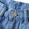 Men's Relaxed Fit Straight Leg Jeans Classic Distressed Cotton Jeans Pants Fashion Comfort Workwear Denim Pants (Light Blue,Small) view 3
