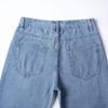 Men's Relaxed Fit Straight Leg Jeans Classic Distressed Cotton Jeans Pants Fashion Comfort Workwear Denim Pants (Light Blue,Small) view 4