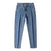 Mens Vintage Baggy Straight Leg Jeans Fashion Comfort Hip Hop Harem Denim Pants Cotton Loose Casual Jean Trouser (Blue,29) view 1