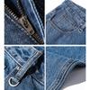 Mens Vintage Baggy Straight Leg Jeans Fashion Comfort Hip Hop Harem Denim Pants Cotton Loose Casual Jean Trouser (Blue,29) view 4