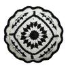 ANYSHOESll Crochet Bucket Hats for Women Cute with Ethnic Characteristics Knitted Hat Pretty Beach Little Hat (Cotton, White) view 3