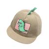NineFit Basics Toddler Baseball Hat Boys Girls Dinosaur Hats Baby Sun Hat Baby Baseball Cap Kids Hats Adjustable (Khaki, 1-4 Years) view 1