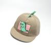 NineFit Basics Toddler Baseball Hat Boys Girls Dinosaur Hats Baby Sun Hat Baby Baseball Cap Kids Hats Adjustable (Khaki, 1-4 Years) view 2