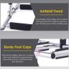 BABYCE Boat Ladder Marine Yacht 3 Step Pontoon Boat Ladder Foldable, Marine Yacht Ladder/Swim Deck Ladder Stainless Steel, Telescoping Dock Steps Ladder with Anti-Slip Feet, UWGK6003178 view 3