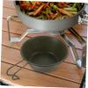 GANAZONO Camp Outdoor Stainless Steel Salad Bowl Handle Multi-purpose Leakproof Bowl for Soup Water Cup view 3