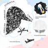WIFIU Baby Sun Hat for Girls Boys Skull Skeleton Funny Pattern Printed, Toddler Beach Bucket Hats for Camping Travel Outdoor 2-4T view 3