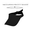 Children Girls Boys Hat Summer Large Shade Sun Hat Empty Top Hat Boys Girls Baseball Hat Fashion (Black, One Size) view 4