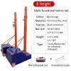 MENUBWPP Volleyball net Badminton/Volleyball Net with Stand 8 Height Adjustment Outdoor Volleyball Rack with Wheels(Style3) view 2