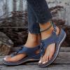 Generic Orthopedic Sandals for Women, Women's Comfortable Orthopedic Sandals Thong Dressy T-Strap Casual Summer Arch Support Sandals, 7.5 Wide view 3
