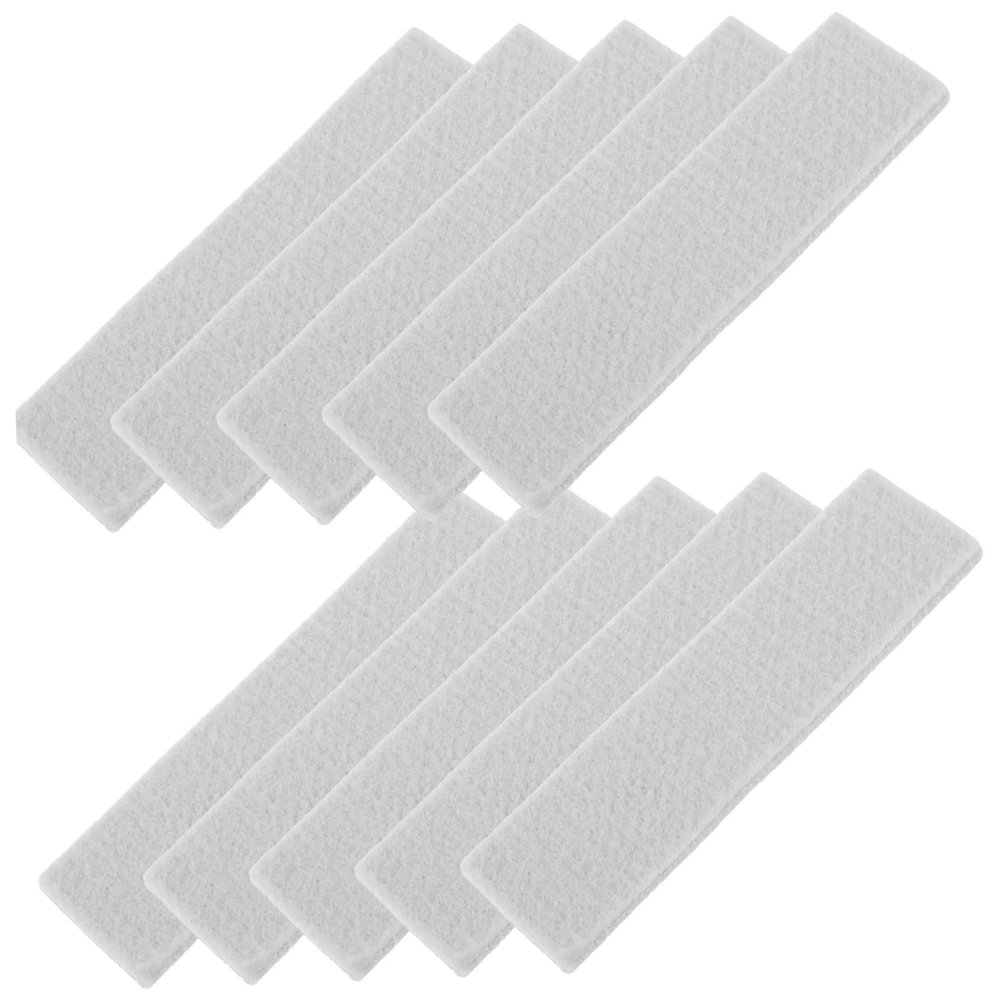 balacoo 10pcs Exercise Braking Pads Felt Bike Brake Blocks for Indoor Cycling Mute Easy to Install