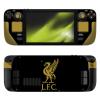 Head Case Designs Officially Licensed Liverpool Football Club Liver Bird Gold On Black Art Vinyl Sticker Skin Decal Cover Compatible with Steam Deck view 1