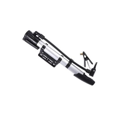 Anneome High-Volume Aluminum Alloy Bike Floor Pump Portable Tire Inflator with Multi-Functional Valves Lightweight Design for Road and Mountain Bikes Easy Inflation for Balls and Toys