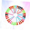 HANABASS Golf Spikes 86mm Plastic Tee Pegs Unbreakable for Golfers (40pcs/Pack) Random Colors view 2