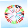 HANABASS Golf Spikes 86mm Plastic Tee Pegs Unbreakable for Golfers (40pcs/Pack) Random Colors view 3