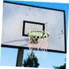 Anneome Basketball Net Replacement Night Glow Basketball Netting for Outdoor Use Frame Net for Standard Hoops for Day view 2