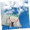 Anneome Basketball Net Replacement Night Glow Basketball Netting for Outdoor Use Frame Net for Standard Hoops for Day view 4