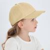 NineFit Basics Plain Toddler Kids Baseball Hat Baby Baseball Cap Boys Girls Summer Hat Infant Baseball Cap Toddler Hat (Brown, 2 Years) view 4