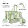 MISSION Boat Gear CASSI Boat Bag, Waterproof Bottom Mesh Beach Bag, Heavy-Duty Outdoor Tote for Boat, Beach, Grocery, Travel & Pool, Premium Marine Gear Carryall view 3