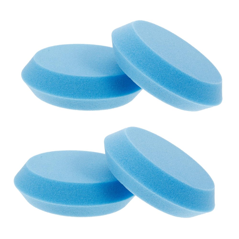 Anneome 4Pcs Bowling Polishing Sponge Multipurpose Round Polishing Pads for Bowling Accessories Ideal for Cleaning and Sanding Bowling Balls